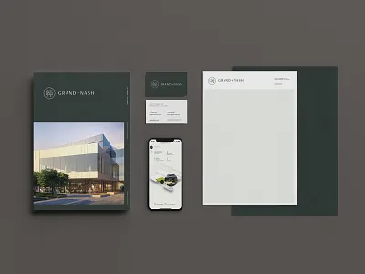 Grand + Nash Branding branding design graphic design identity identity design logo