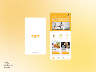 Antarjek UI Design app desainlogo design logo ui ux