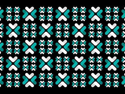 Upstart pattern design 1-1 abstract black brand system branding design geometric illustration pattern seamless teal upstart white