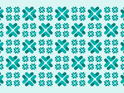 Upstart pattern design 1-2 abstract brand system branding design geometric illustration pattern seamless teal upstart