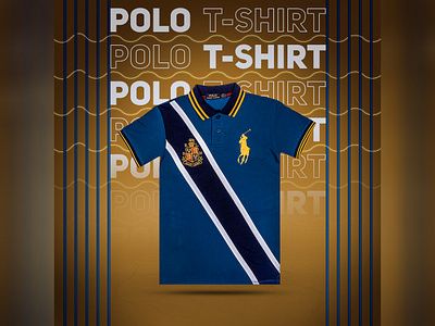 Polo T-shirt Advertisement Design ads design advertisement banner ads branding motion graphics photoshop poster design products design social media design tshirt design