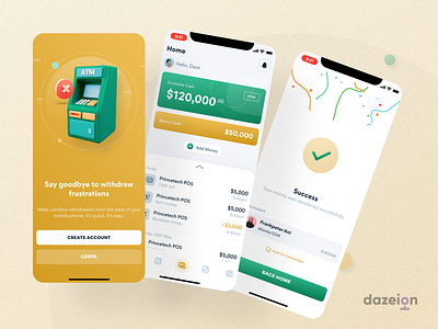 Rodi cash (Mobile UI/UX Design) branding cash design fintech payment pos startup ui ux withdrawal