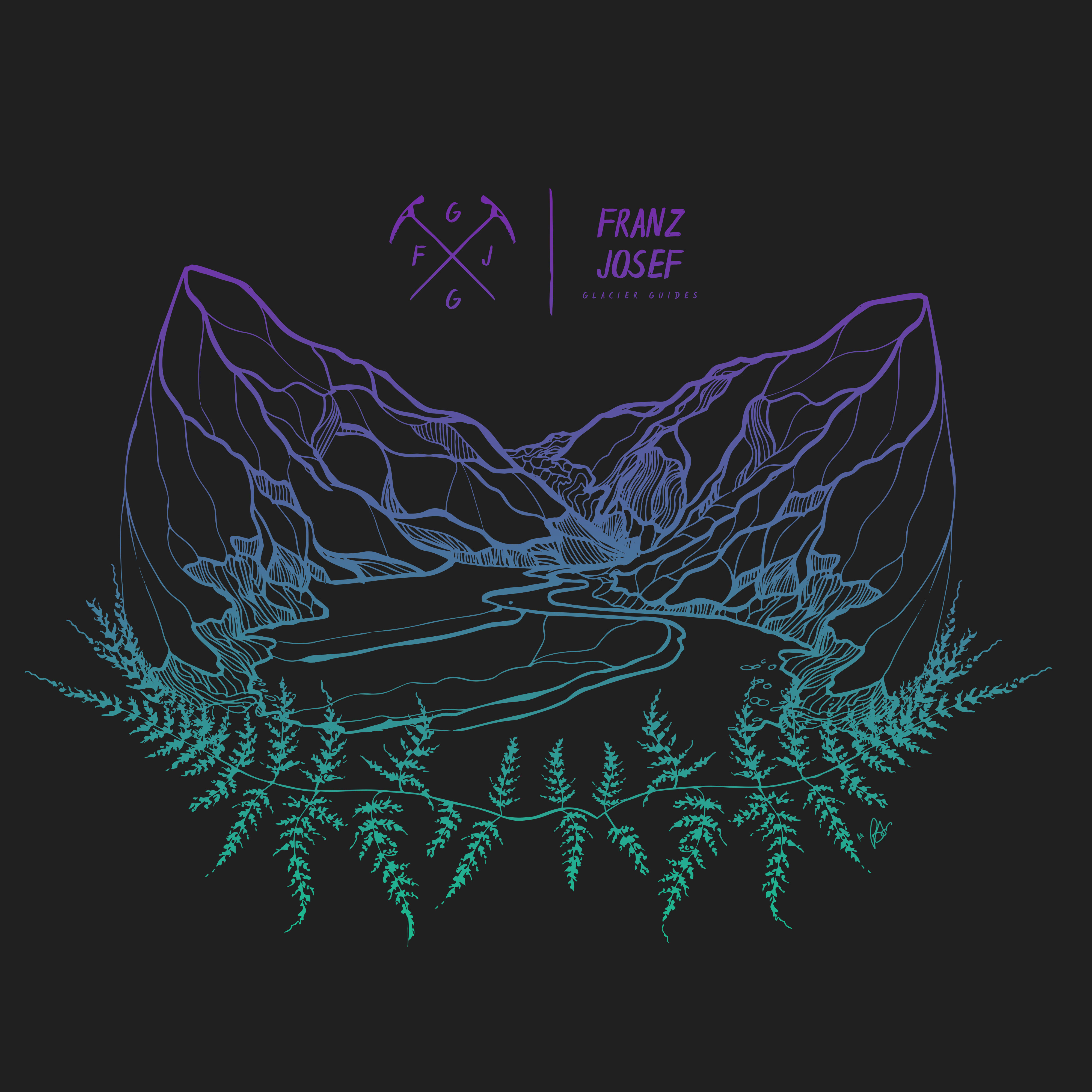Example of Fraz Josef Tee Design