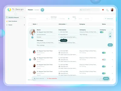 UI UX Management Website Design 2021 admin admin panel branding card design grid list view management management web design manager portal sidebar table table design ui ux web admin web design web management webdesign website
