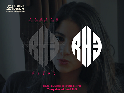 RH3 Logo Design brand identity branding brandmark custom logo design design icon identity identity designer illustration lettering logo logo design logotype mark monogram symbol typography
