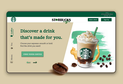 Starbucks Visual Design 3d animation branding design graphic design illustration logo motion graphics ui ux vector