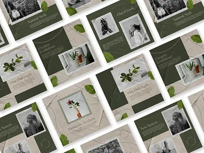 LETTUS - Instagram Post Template apartment banner banner ads banner design clean clean design collection design fashion home instagram instagram post minimal minimalist post set simple design socialmedia template