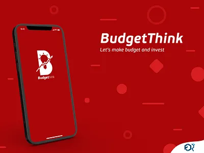 Logo BudgetThink 3d animation app art branding clean design flat graphic design icon illustration illustrator logo minimal mobile motion graphics typography ui ux vector