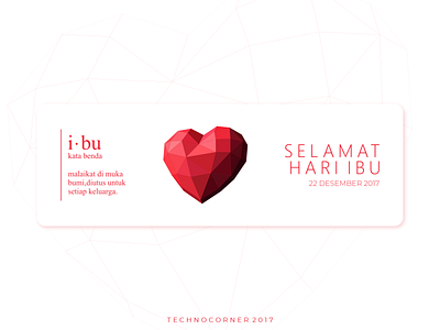 Selamat Hari Ibu 2017 branding concept design