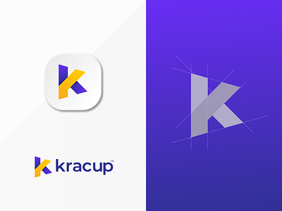 K Modern App Logo Mark app logo brand guidelines brand identity branding creative logos design illustration k app logo k letter k logo logo logo design logo designer modern logo saas logo software logo ui vector