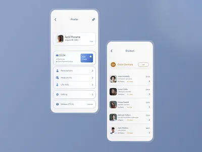 Remote Dental Monitoring dentist health remote ui