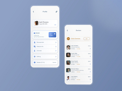 Remote Dental Monitoring dentist health remote ui