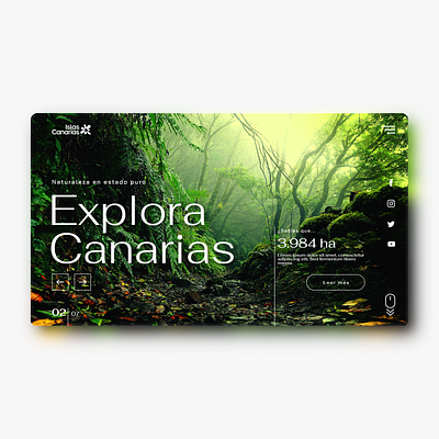 Canary Islands' tourism website 03 design graphic design ui ux web design webdesign