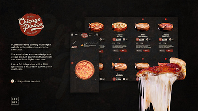 eCommerce food delivery website branding design graphic design logo ui ux web website