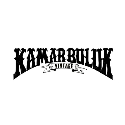 KAMAR BULUK VINTAGE LOGO branding design graphic design logo typography