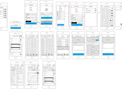Stock App UX Design app branding design flat graphic design illustration illustrator logo mobile app photoshop protyping ui user journey ux vector website wireframe xd