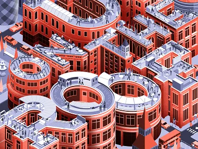 TimeOut London bar character characterdesign cinema design drawing editorial food games graphic illustration isometric landmarks london muti 10years muti retrospective rooftop bars texture typography vector