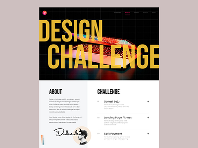 #Exploration - Bold Typography - Landing Page bold branding clean design desktop details grid hero section homepage landing page list retro signature typography ui ux vintage website whitespace