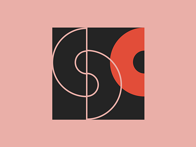 CDC Logo brand identity branding brandmark custom design logo design identity illustration lettering logo logo design logotype mark mask modern monogram pink pink design simple symbol typography