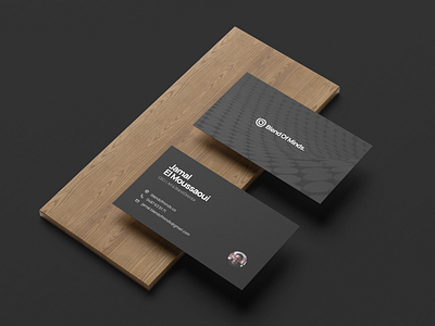 Branding | Blend Of Minds - Business Cards branding business business cards cards corporate design graphic design identity identity design logo logo design stationary