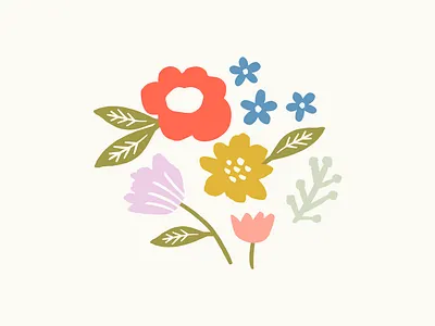 (7/8) Flower Doodles in Color design doodle doodles drawing flora flower flower illustration flowers hand drawn illustration illustration design illustrator