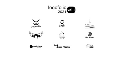 Logofolio 2021 - vol1 branding design graphic design icon illustration logo logo design logo folio logofolio minimalist simple ui vector