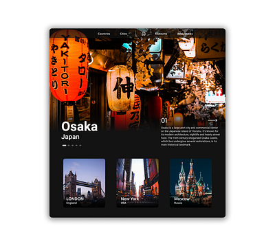 Japan Tourism Landing Page. app branding design illustration tourism tourism ui ui uiux user experience userinterface web ui