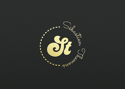 ST letter Signature Logo brandlogo companylogo customlogo fashion fiverr freelancer hand draw handwritten iconic letter logotype luxury photography signature st st leter logo text logo typography vectorartwork watercolorlogo