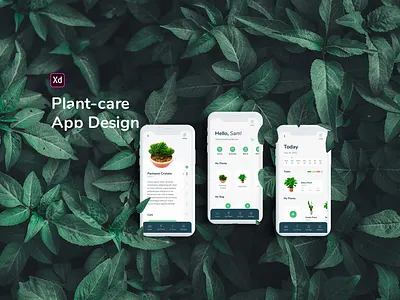 Plant care App Design app design designer follow me inspiration ui