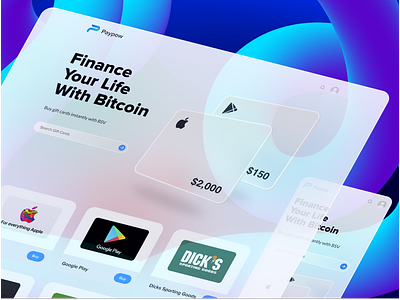 Paypow Interface Design– Glassmorphic Vibes app brand identity branding crypto design desktop glassmorphic glassmorphism golden ratio graphic design illustration logo mobile product design ui uiux user experience user interface ux vector