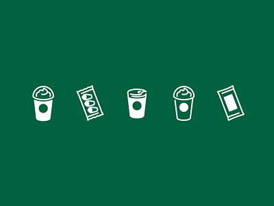 Item icons II design icon illustration starbucks ui vector