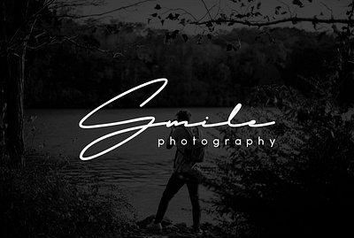 Smile Photography Handwritten Signature Logo Design adobe illustrator adobe photoshop branding create logo cursive logo custom logo design free graphic design hand written logo handwriting logo logo design mockup motion graphics scripted signature signature logo signature logo design vector