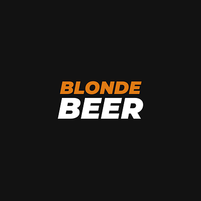 BLONDE BEER branding design feed graphic design illustration instagram logo vector