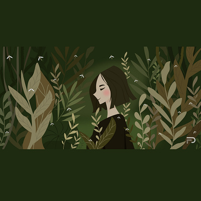 Surrounded by Nature animation art branding character design design explore flat illustration graphic design identity illustration minimal modern illustration music natural illustration nature plants product design vector video wild