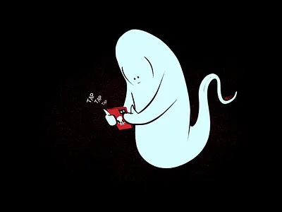 Present aughost aughostus gloom character character design communication design illustration mid century retro vintage