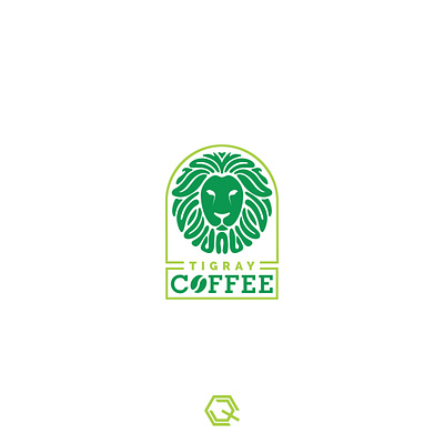 Tigray Coffee brand branding clean design flat identity logo