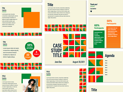 Keynote Template cubism deck download geometric geometrical green keynote keynote template orange power point presentation red shapes slides template