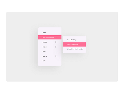 Daily UI #027 - Dropdown dailyui dropdown figma menu ui uidesign ux uxdesign