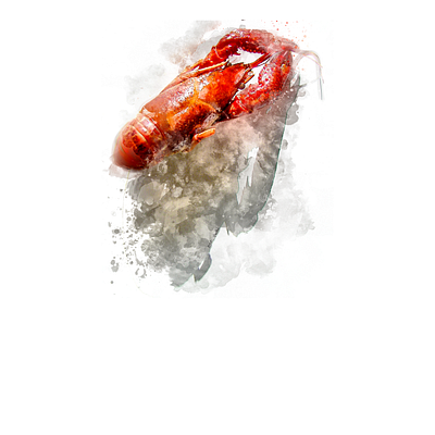 Crawdad, 2021 digital painting illustration nature photoshop