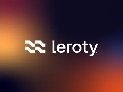 Leroty® Logo design brand branding concept futuristic gradient icon illustration letter l logo logo design logomark mark minimalist simple startup symbol vector