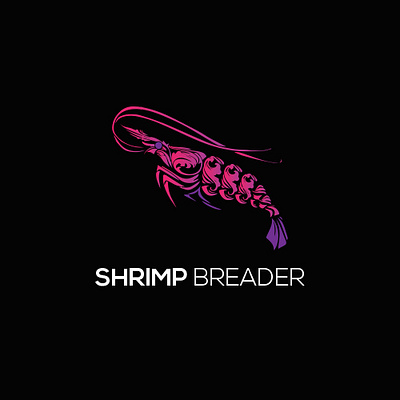 Shrimp Vector branding branding design design graphic illustration logo logo design ui ux vector