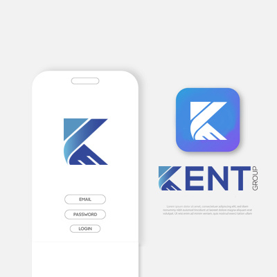 Kent Group branding branding design design graphic illustration logo logo design ui ux vector