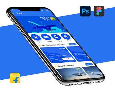 Flipkart Travel UI Design app design design figma flipkart flipkart travel flipkart travel ui design ios design photoshop travel ui ui design uiux design user interface design ux design