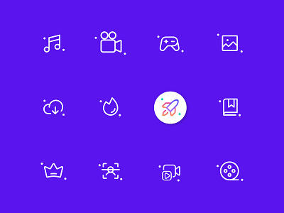 Multimedia Icon Pack - Iconsets app icon designers app icons bookmark icon custom icon set flaticon gallery icon icon artwork icon designer icon sets iconography icons design icons pack illustrator mobile app icons multimedia icon music icon scanner icon uiuxdesign video tap icon website icons