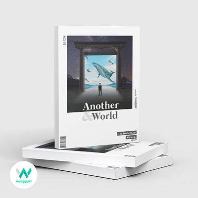 Book Cover Design - Another & World (1) a4 booklet design digital imaging photo editing