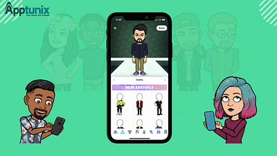 Create an app similar to Bitmoji, learn about its features! appdevelopment appdevelopmentcomapany appdevelopmentcompanies appdevelopmentcompany applikebitmoji bitmojiappdevelopment chatstickerapp