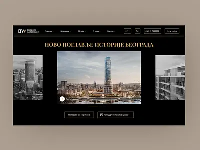 BW Website Redesign architecture branding fade live luxury motion parallax parallax website real estate scroll transitions ui ux web website