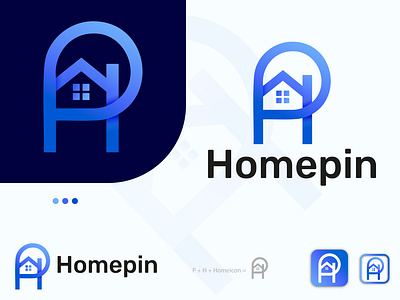 Homepin logo design abstract app icon best logo branding colourful logo creative design graphic design homepin logo homepoint logo illustration logo logo mark logodesigner logoinspirations logotype minimal realestate logo search home logo software logo