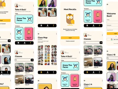 Recallo Case Study | UX/UI Design app branding case studies case study dailyui design education graphic design research teacher ui ux ux research uxui