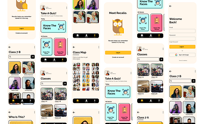 Recallo Case Study | UX/UI Design app branding case studies case study dailyui design education graphic design research teacher ui ux ux research uxui